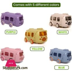 School Bus Water Bottle Portable Water Cup In Bus Shape With Strap Kids Water Bottle 500Ml