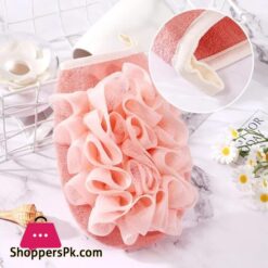 Scrub Gloves 2 In 1 Exfoliating Back Scrub Dead Skin Facial Massage Gloves Durable Multi Color Deep Cleaning Towel For Shower