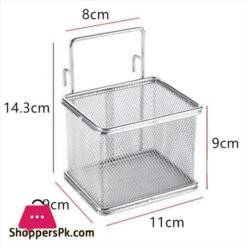 Stainless Steel Colander Hot Pot Colander Filter Mesh Sieve With Hook Noodle Drainer Filter Mesh Sieve Strainer Spoon For French Fries Pasta