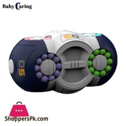 Stress Relief Bean Cube Toy Rotating Bean Cube Spinner Toy Stress Relief Fidget Sensory Toy For Adults Kids Educational Handheld Bead Puzzle Spinning Cube Perfect Christmas Gift Fast Shipping
