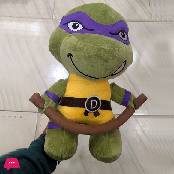 Teenage Mutant Ninja Turtles Plush Toy tmnt Cartoon Donatello Mikey Raffaele Leonardo Figure Stuff Kids Gifts - 45CM