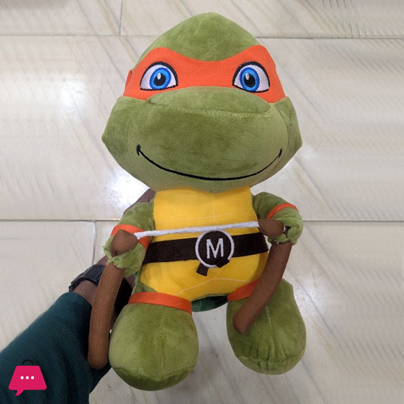 Teenage Mutant Ninja Turtles Plush Toy tmnt Cartoon Donatello Mikey Raffaele Leonardo Figure Stuff Kids Gifts - 45CM