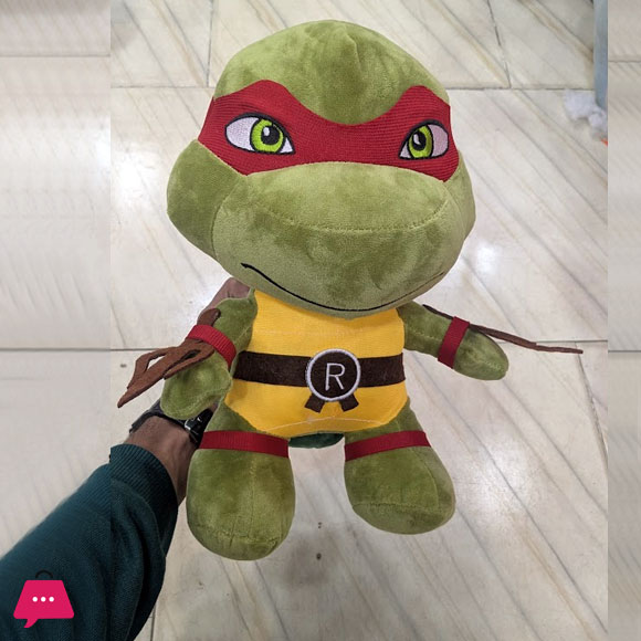 Teenage Mutant Ninja Turtles Plush Toy tmnt Cartoon Donatello Mikey Raffaele Leonardo Figure Stuff Kids Gifts - 45CM