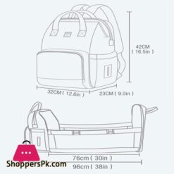 Umaubaby Pre-Design Baby Diaper Bag Waterproof Maternity Bag For Stroller Nappy Bag Large Capacity Multifunction Mummy Bags New - Aliexpress 1501