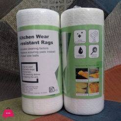 White Bamboo Paper Kitchen Towels, 25 Sheets