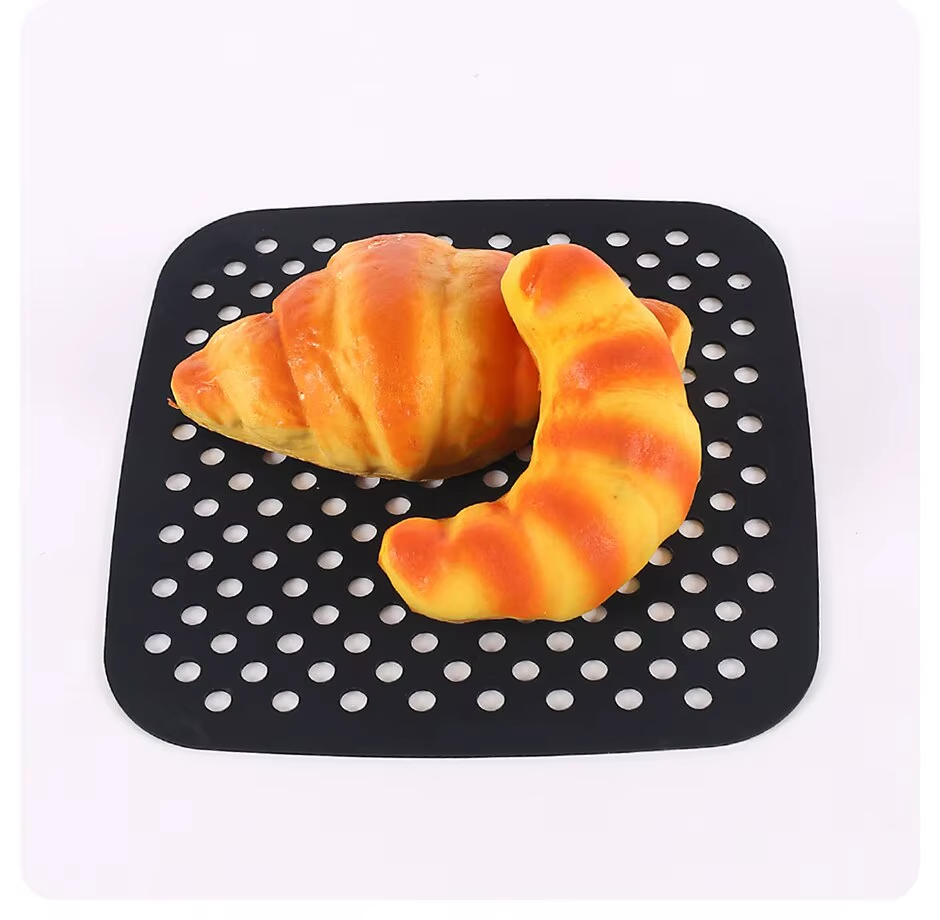 Air Fryer Silicone Mat Kitchen Nonstick Baking Mat Pastry Tools Accessories Bakeware Oil Mats