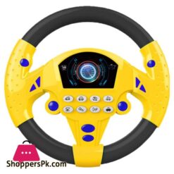 car wheel kids baby interactive kids steering wheel with light sound driving car education gift