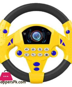 car wheel kids baby interactive kids steering wheel with light sound driving car education gift