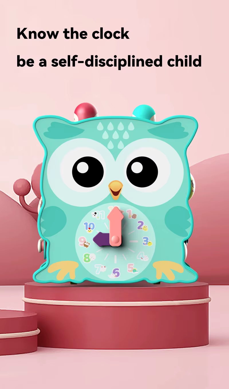 Baby Activity Cube Six Sided Box 8 In 1 Learning Toy