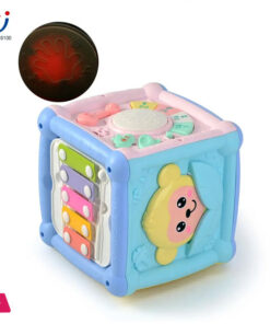 Baby Wisdom Cube Light And Music Educational Toy For Kids - Image 3