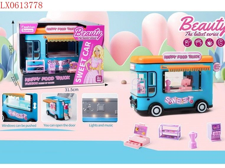 Barbie Happy Food Truck 4 Barbie Happy Food Truck