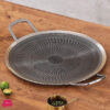 Best Quality Honey Comb Laser Tawa Stainless Steel Tawa - Griddle Pan - 38Cm-15 Inch