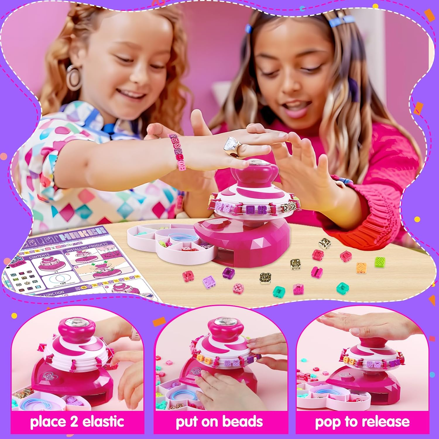 Bracelet Making Kit Pop Style Bracelet Maker