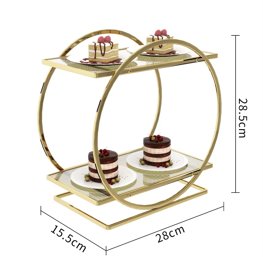 Buffet Banquet Candy Bar Decoration Wedding Cake Stand Dessert Holder