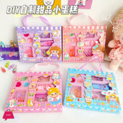 Children's Cartoon Diy Cream Glue Set Play House Girl's Toys Cream Cake Making Educational Toys