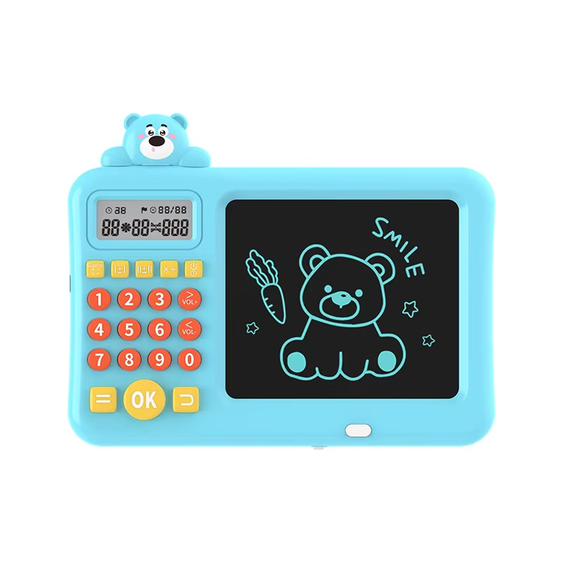 Children'S Drawing Board With Calculator Practice Teaching Machine