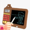 Children'S Drawing Board With Calculator Practice Teaching Machine 1 Children'S Drawing Board With Calculator Practice Teaching Machine