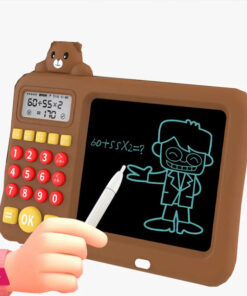 Children's Drawing Board with Calculator Practice Teaching Machine