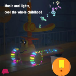 Childrens Scooter For Kids Ages 2-6 Foldable &Amp; Height Adjustable Non-Slip Deck And Extra Wide Pu Light-Up Wheels 3 Wheel