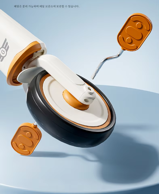 Childrens Tricycle Can Sit And Push Baby Artifact Hand Push Lightweight Folding Bicycle