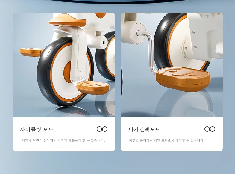 Childrens Tricycle Can Sit And Push Baby Artifact Hand Push Lightweight Folding Bicycle