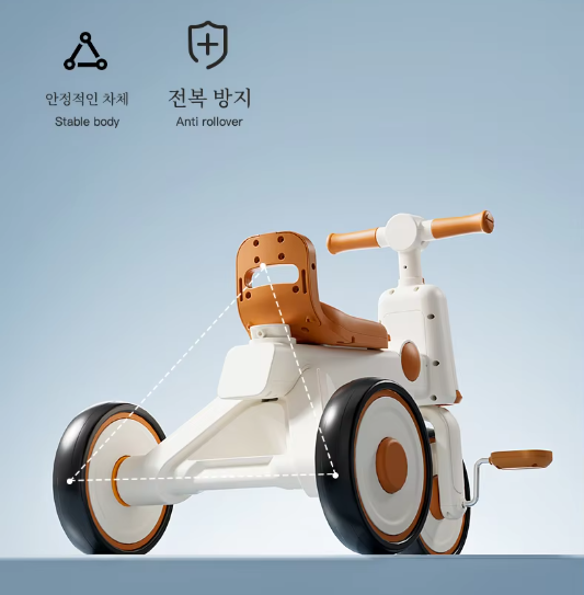 Childrens Tricycle Can Sit And Push Baby Artifact Hand Push Lightweight Folding Bicycle