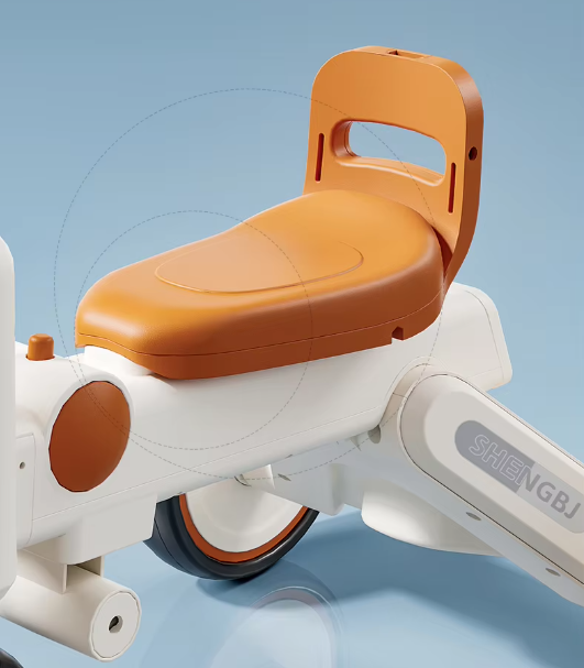 Childrens Tricycle Can Sit And Push Baby Artifact Hand Push Lightweight Folding Bicycle