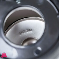 Daydays Airpot Thermos Vacuum Insulated Stainless Steel Lever Action Airpot Thermos Water Coffee Airpots Dispenser With Pump - 4Liter