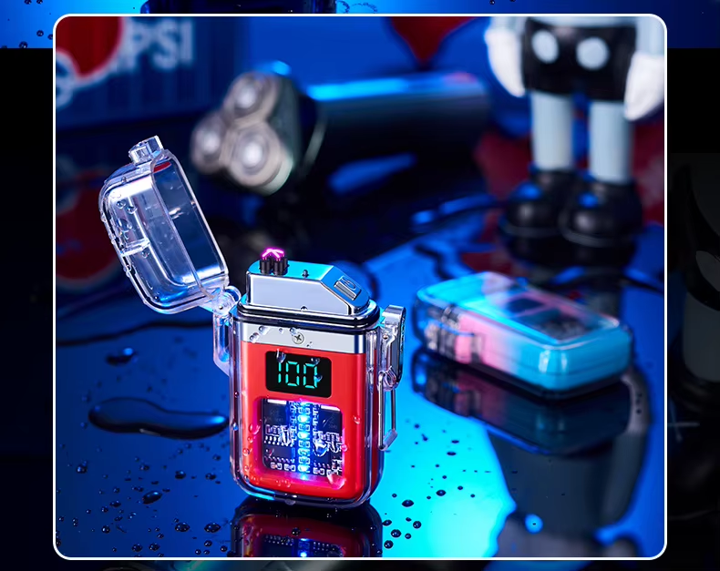 Digital Usb Electronic Lighter Cigarette Lighter Men'S Gift