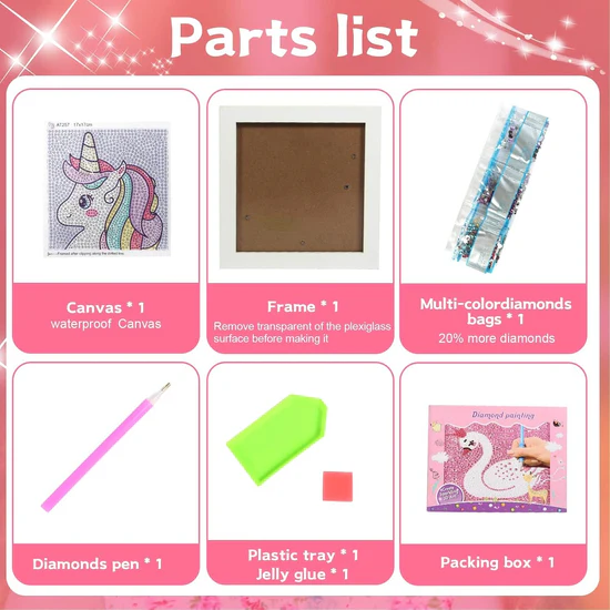 Diy 3D Diamond Art Painting Frame