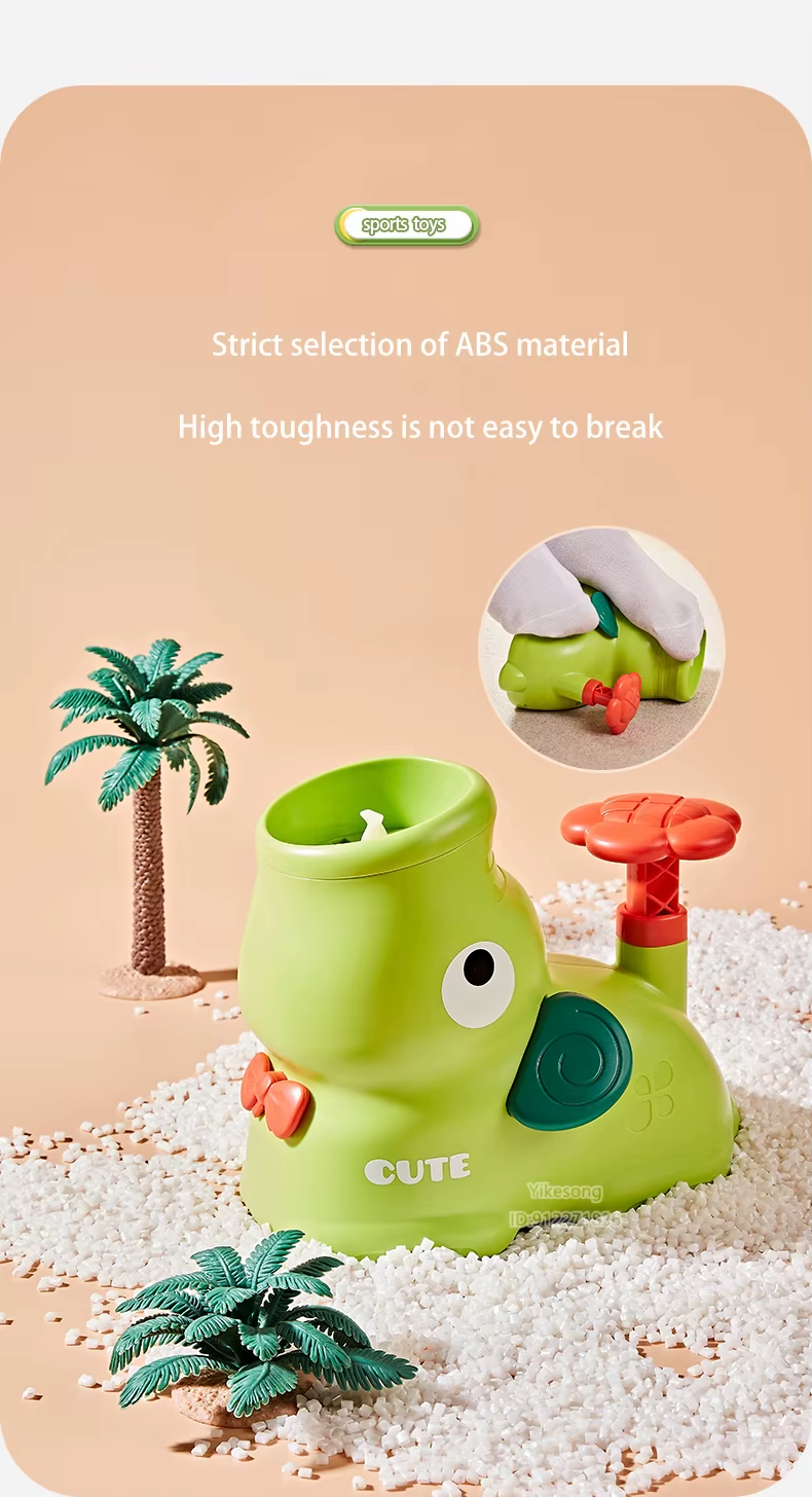 Flying Disc Air Rocket Launcher Saucer Outdoor Soaring Propeller Garden Game Novel Children Toy For Kid Jump Sport