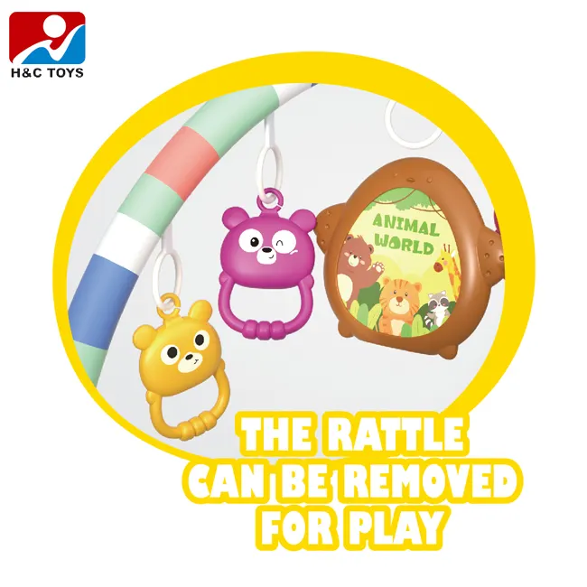 Funny Play Musical Piano Tummy Time Infant Sleeping Blanket Baby Activity Gym Mat