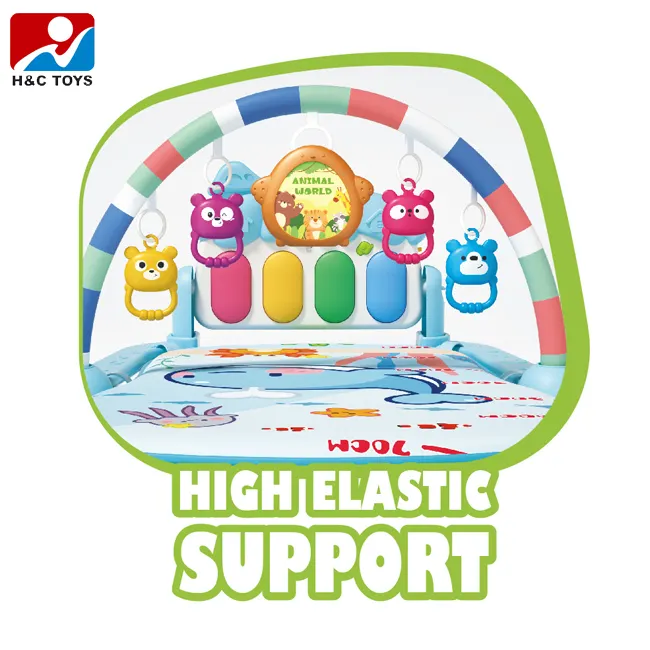 Funny Play Musical Piano Tummy Time Infant Sleeping Blanket Baby Activity Gym Mat