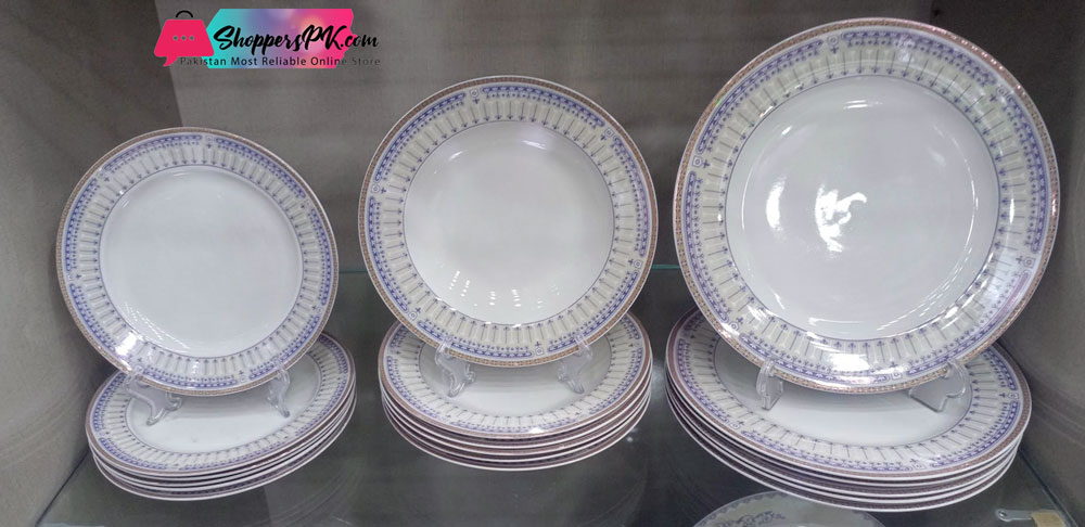 Gc Fine Bone China Plate Set Of 18 12 Gc Fine Bone China Plate Set Of 18