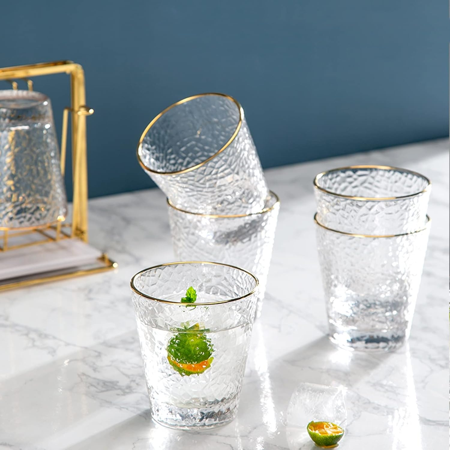 Glassware Drinking Glasses Set Of 6 Drinking Glasses Drinking Glass For Water Juice And Cocktails Water Glass