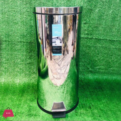 Homeatic Classic Stainless Steel Waste Bin 30 Liters