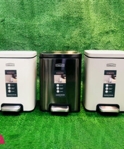 Homeatic Madison Stainless Steel Step Bin 6Ltr
