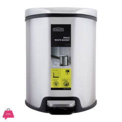 Homeatic Stainless Steel Grace Pedal Bin 9-Litre