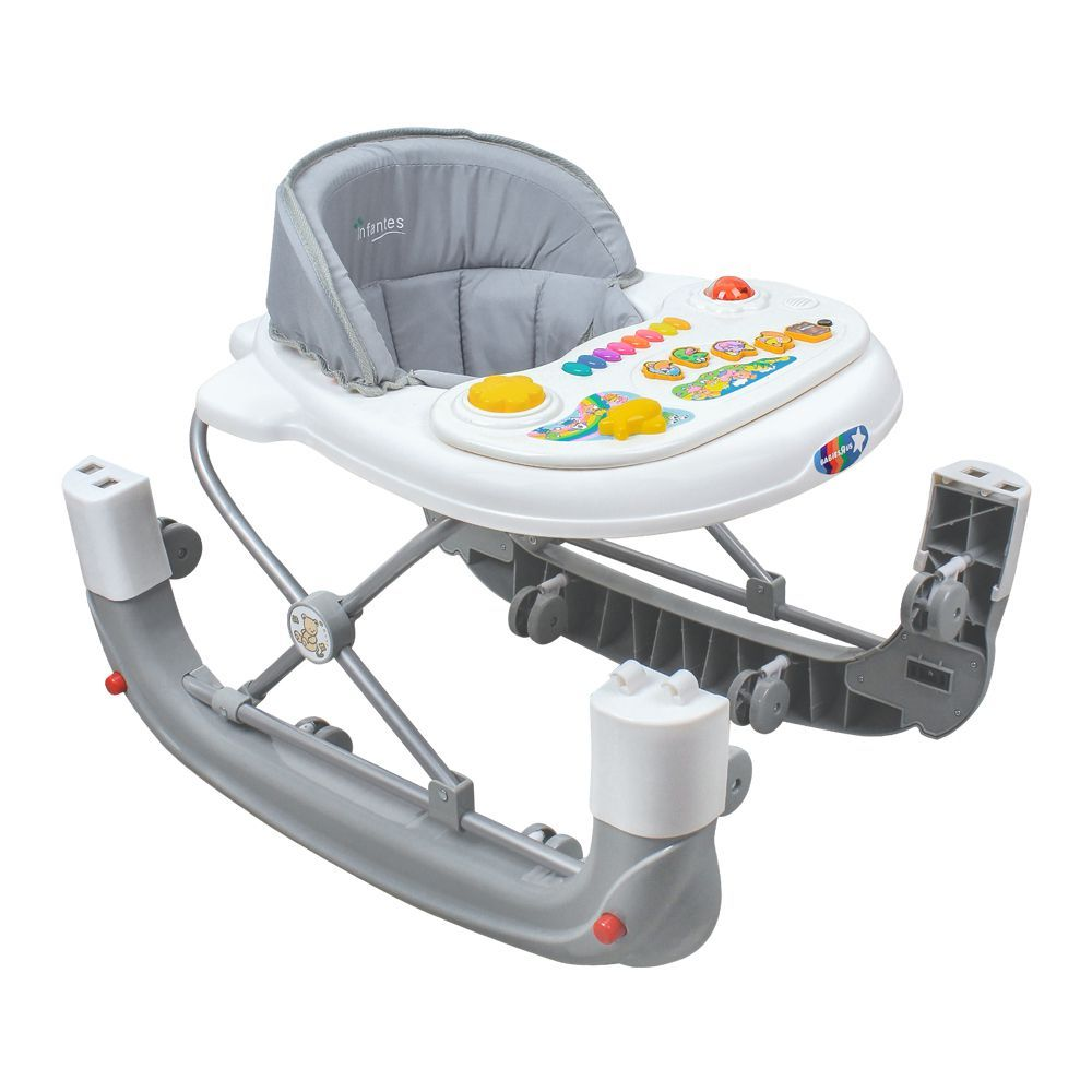 Infantes 2-In-1 Baby Walker + Rocker