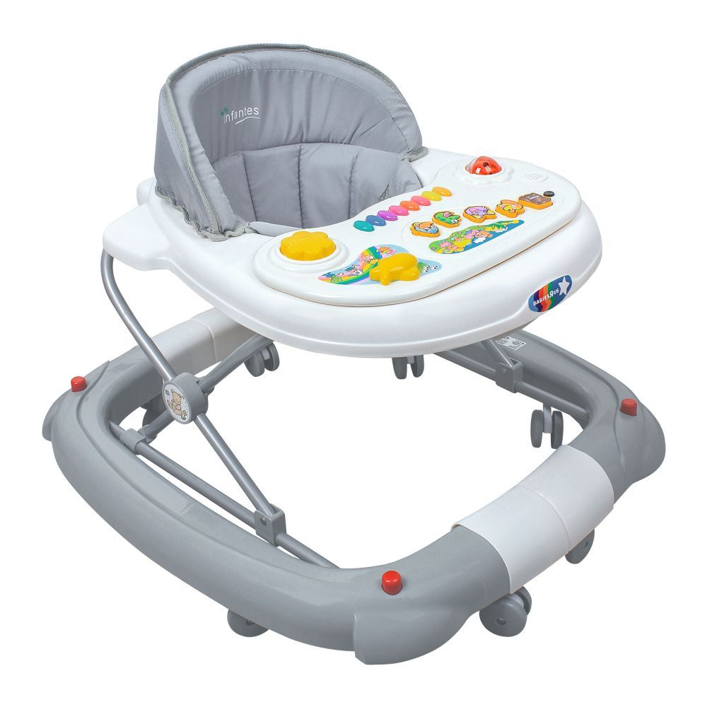 Infantes 2-In-1 Baby Walker + Rocker