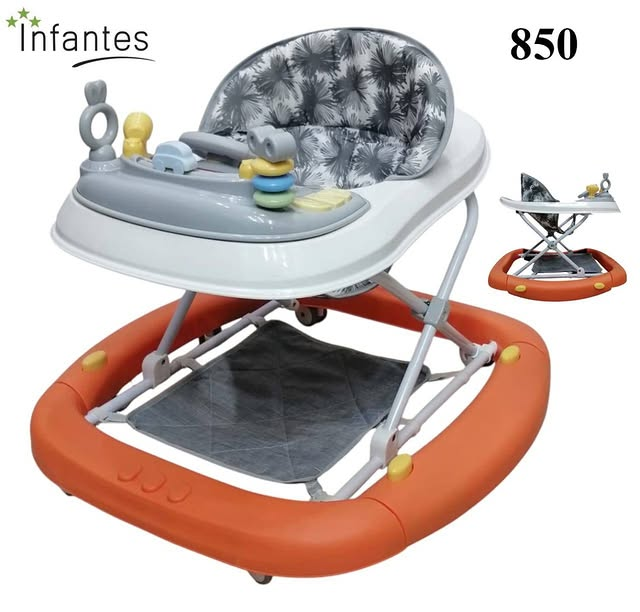 Infantes Baby Walker 2 In 1 Walker + Rocker 850