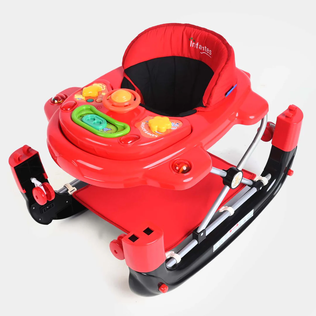Infantes Baby Walker 2 In 1 Walker + Rocker