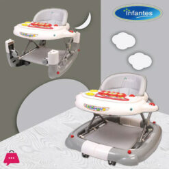 Infantes Whale Baby Walker + Rocker