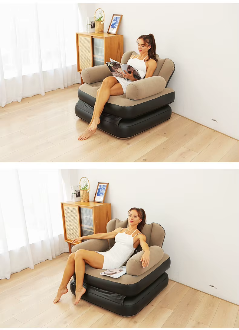 Inflatable Outdoor Sofa For Travel Lounge Chairs Adult Furniture Portable Inflatable Chair