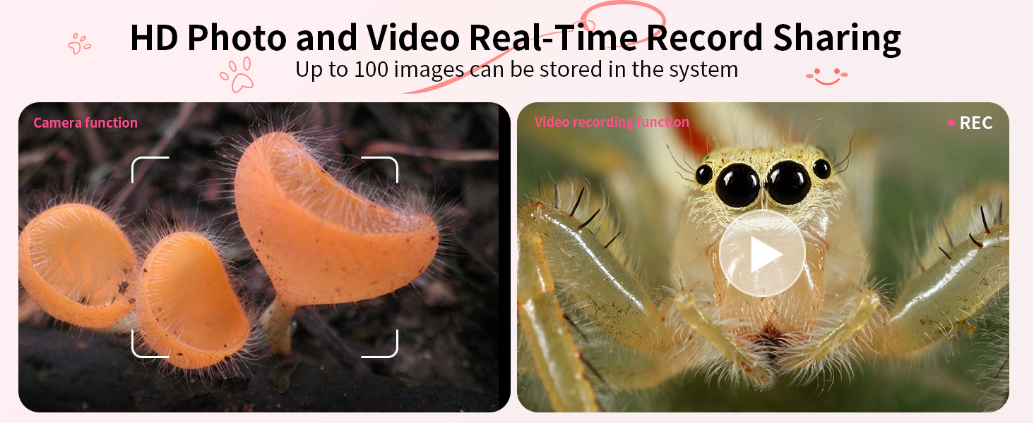 Mini Digital Kids Adventurers Microscope Toys