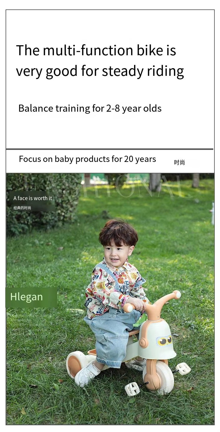 Kids Tricycle Three-Wheel Baby Toy 2-6 Years Old