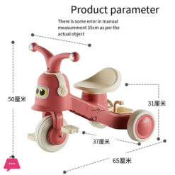 Kids Tricycle Three-Wheel Baby Toy 2-6 Years Old