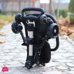 Light Weight Baby Stroller Baby Carriage Travel Folding Stroller Magic Stroller With Cushion &Amp; Sun Shade