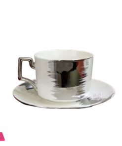 Luxury Fine Bone Cup Saucer Set Of 12 5 Luxury Fine Bone Cup Saucer Set Of 12 - Image 2