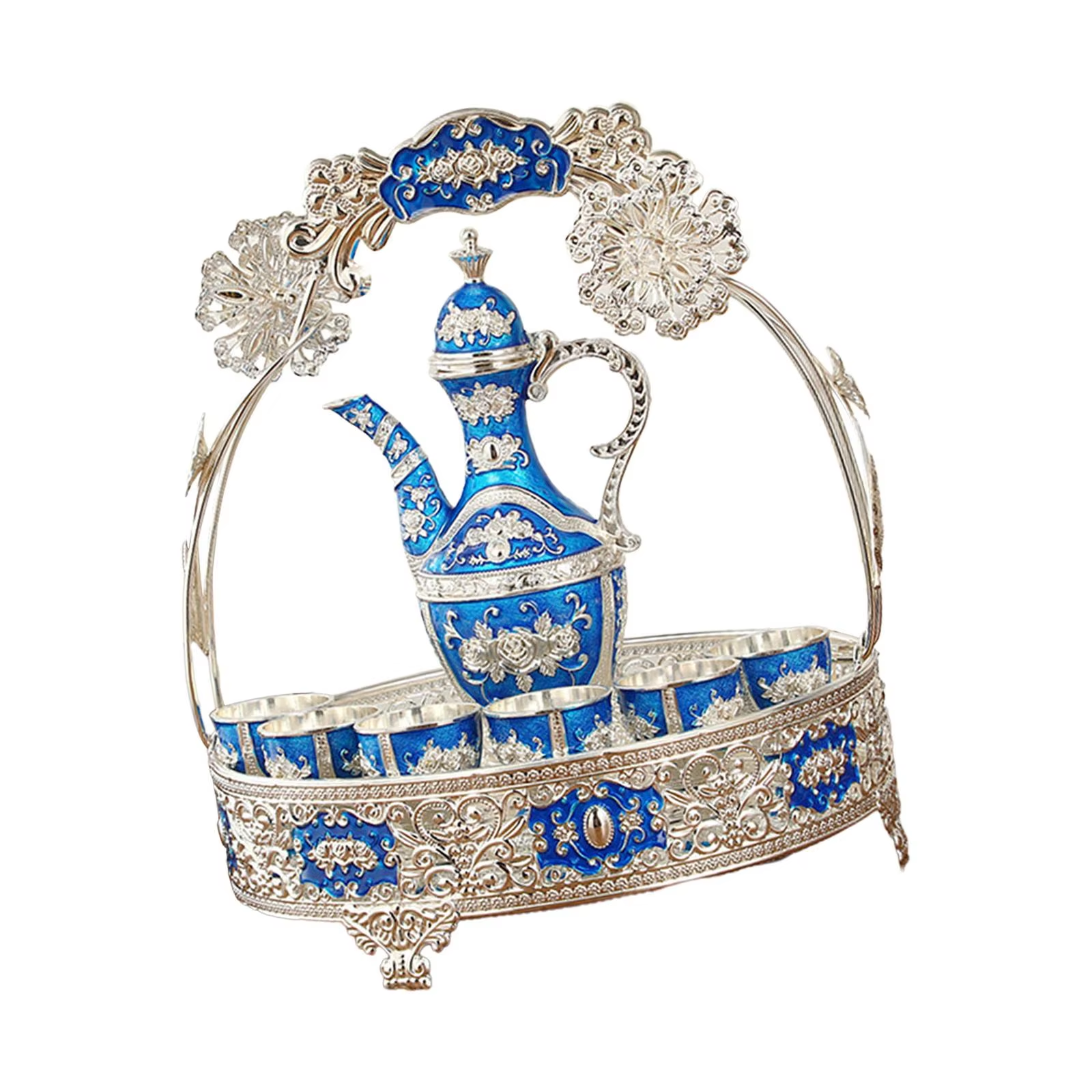 Luxury Kawa Set Turkish Coffee Glasses Set Tea Trays Serving Set For Home Living Room Dining Table Wedding Gift 18 Luxury Kawa Set Turkish Coffee Glasses Set Tea Trays Serving Set For Home Living Room Dining Table Wedding Gift